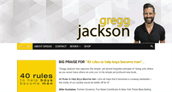 Desktop Screenshot of greggjackson.com